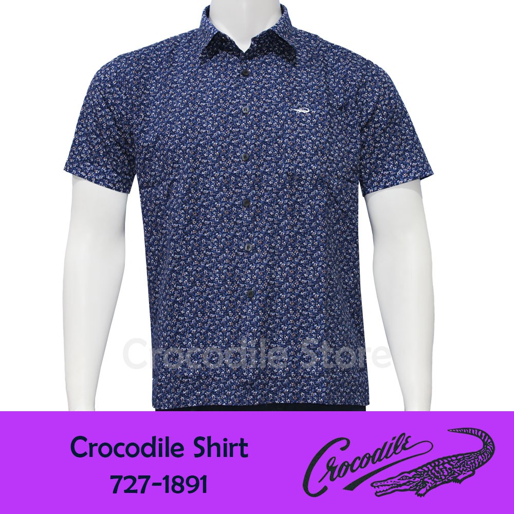 Kemeja Pria Lengan Pendek Crocodile 727-1891