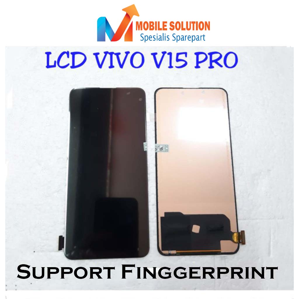 GROSIL LCD Vivo V15 PRO SUPPORT FINGGERPRINT FULLSET ORIGINAL 100%  Touchscreen GARANSI 1 BULAN + PACKING AND BUBBEL