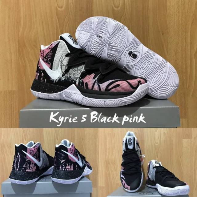 kyrie 5 black pink