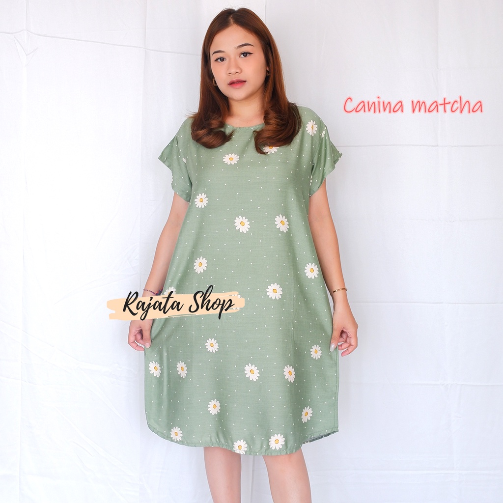 Daster Bali Dress Bali-DST CANINA MATCHA