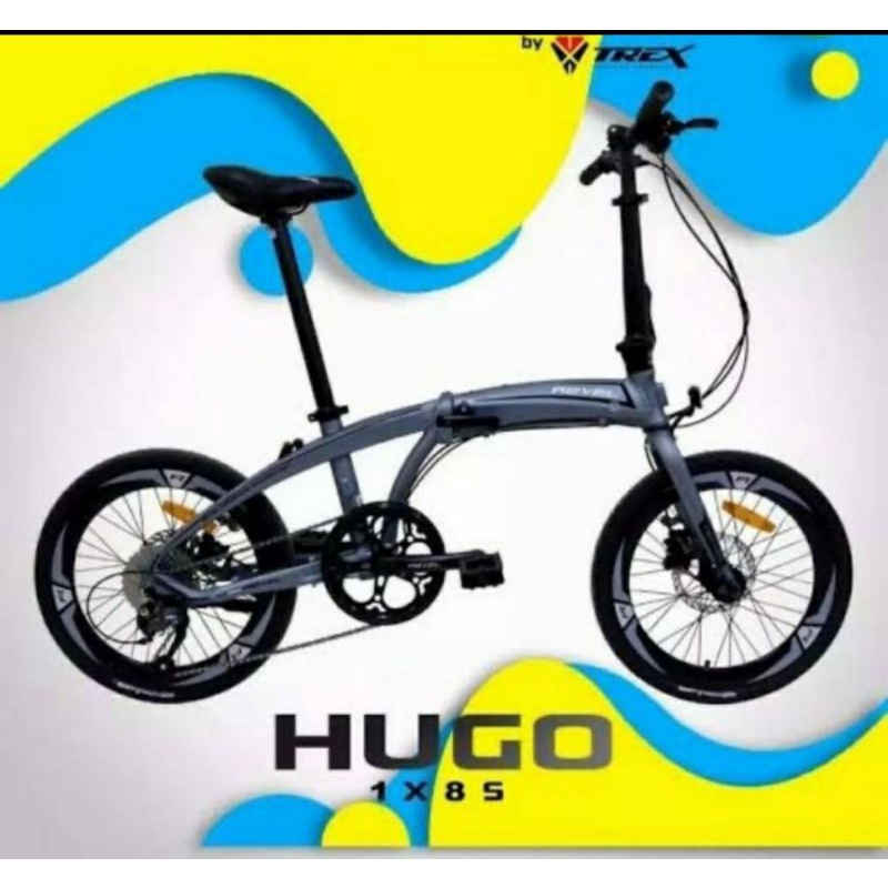 Sepeda Lipat 20 inch HUGO