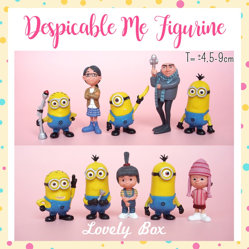 Figurine Minion / Figure Minion / Pajangan Minion Family