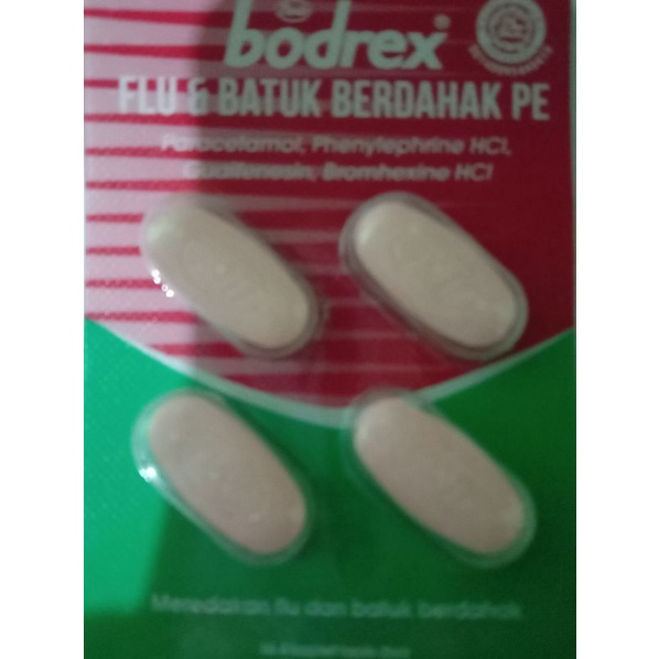 Obat Bodrex flu & batuk