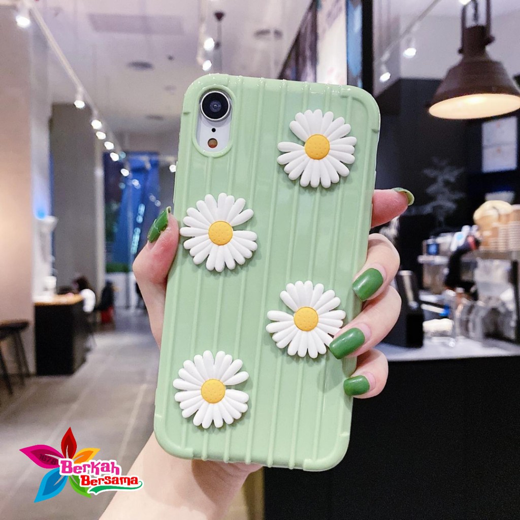 Softcase Bunga Timbul Oppo A5s A7 A12 F9 A71 A83 F7 F5 Youth F11 Pro A52 A92 A72 A74 A54 BB1227