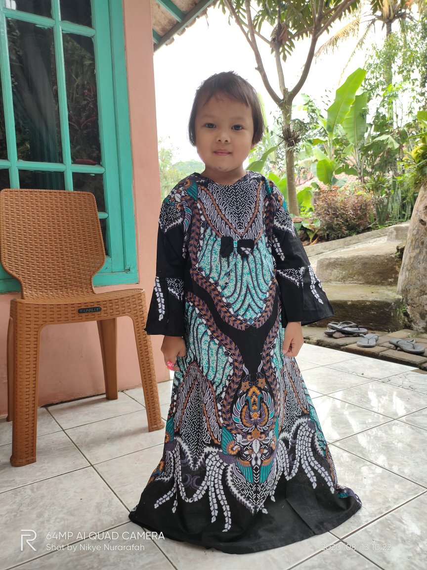 Bisa Pisah Batik Couple Keluarga Sania Ruffle Ori Ndoro Jowi Termurah