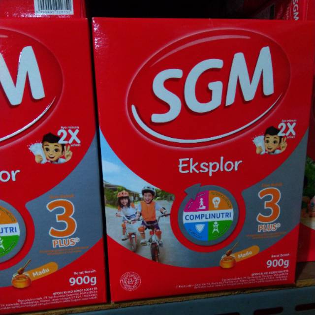 

SGM 3 PLUS MADU 900 GR