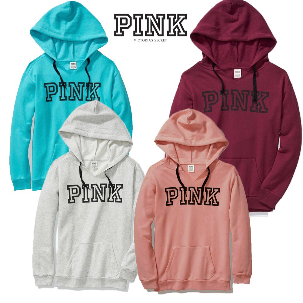 Sweater Hoodie Wanita Terry Pullover Casual (VS05 NOTCH HOODIE)-1