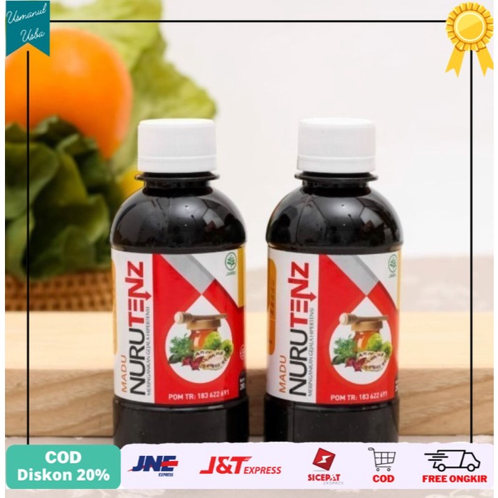 

◾COD◾ Madu Nurutenz Obat Herbal Hipertensi Penurun Tekanan Darah Tinggi