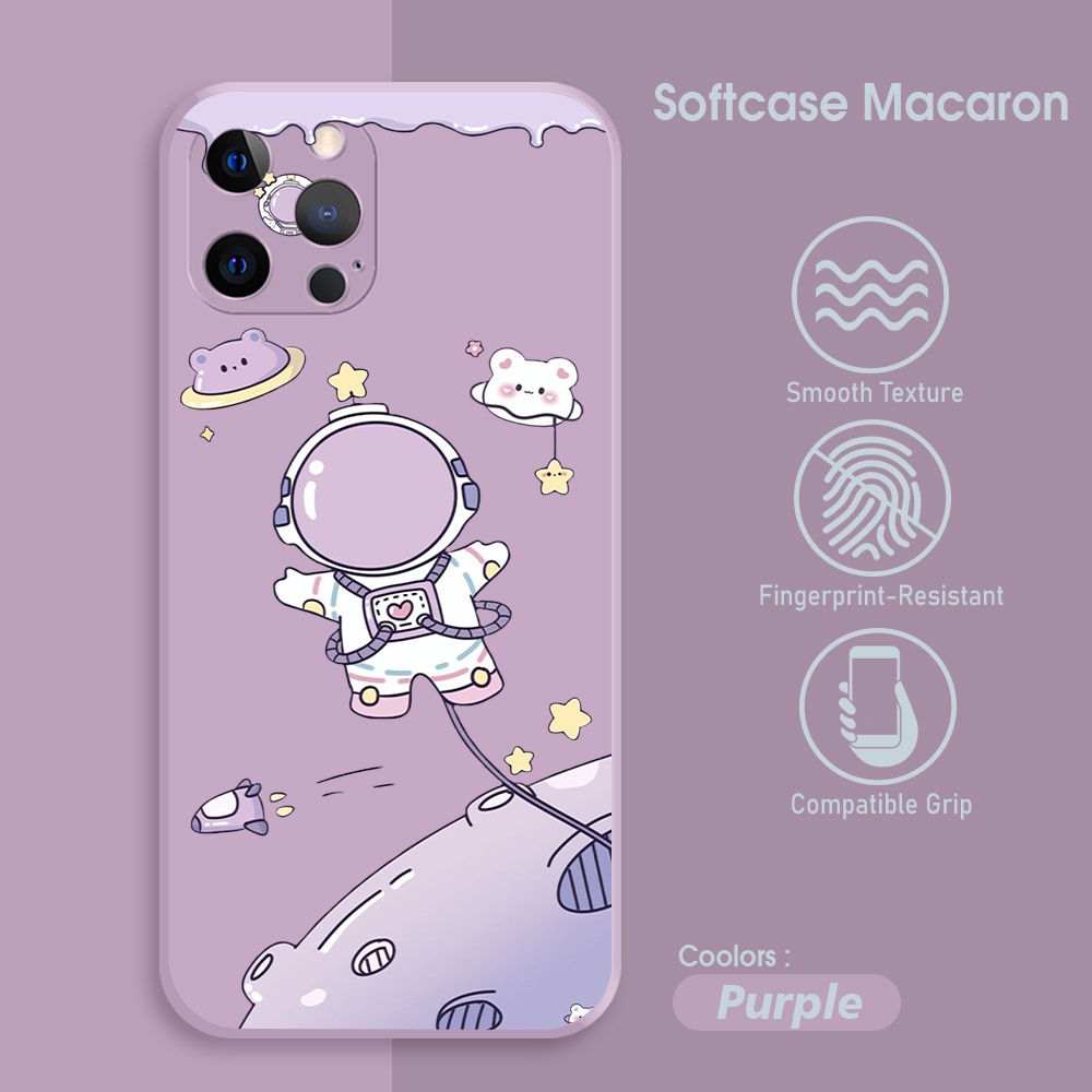 Softcase Macaron Camera Protection For SAMSUNG A10S / A01 / A01 CORE / J4 PLUS / J7 PRIME Case Kartu