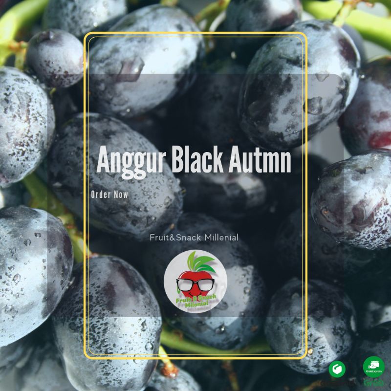 

Anggur Black Royal Autmn Import Fresh 1 Pack 300gr