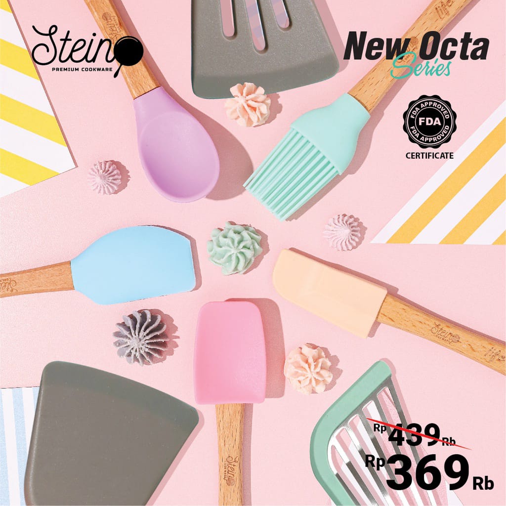 Stein Cookware Spatula PAKET  OCTA Series