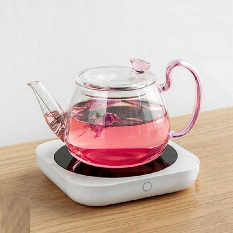 TD-DA1 LivingHome Pemanas Eletrik Tatakan Gelas Teapot Coaster Heating DS1289