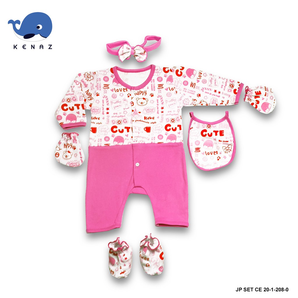 (RANDOM) Baby Kenaz Jumper Anak Bayi Set Girl Len   gan