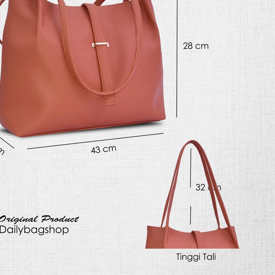 Diminati Tas Tote Wanita Remaja Daily Messy Tas Jumbo Kerja Kuliah Ukuran Besar 2021 Kulit PU  .,