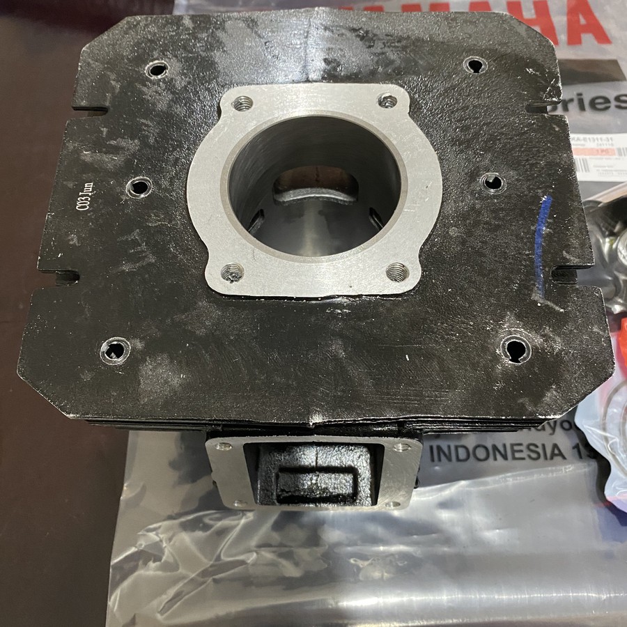 3KA YP1 SILINDER BLOK CYLINDER BLOCK SEHER PISTON RING PEN HEAD MESIN ASSY KLEP RXK RX-KING RXKING-2