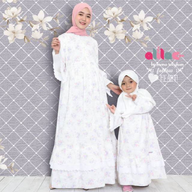 Gamis Couple ibu dan anak Erica 01 by alilac