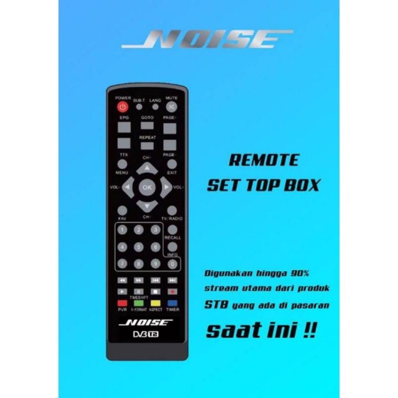 Remote set top box remote stb original noise / evercoss