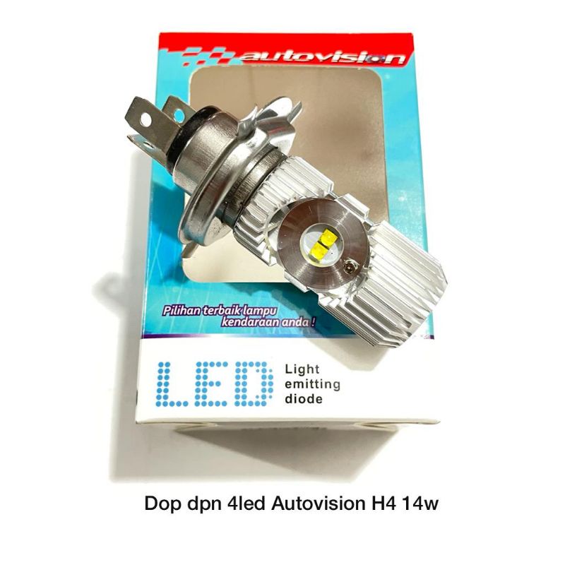 DOP DEPAN 4 LED AUTOVISION H4 14WAT