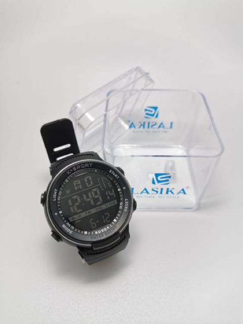 Jam Tangan Lasika Asli type 904 Pria Atau Wanita Sporty Digital Anti air