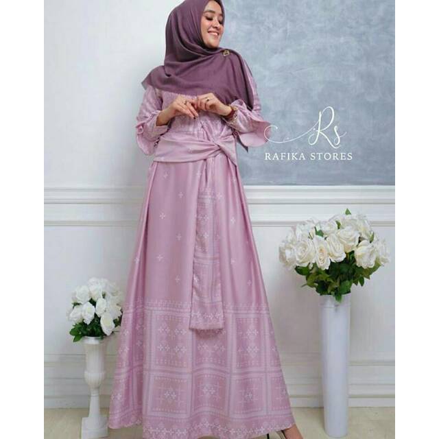 DAVINA DRESS BY RAFIKA STORES ORIGINAL