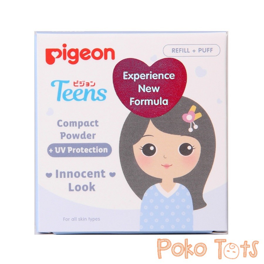 Pigeon Teens Compact Powder +UV Protection Refill 14gr Bedak Padat