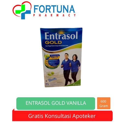 

ENTRASOL GOLD VANILLA 600 GRA
