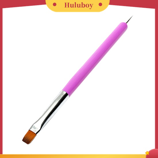 Huluboy Huluboy♡ Pen Brush 2 Sisi Untuk Melukis / Dotting Kutek Gel UV Akrilik