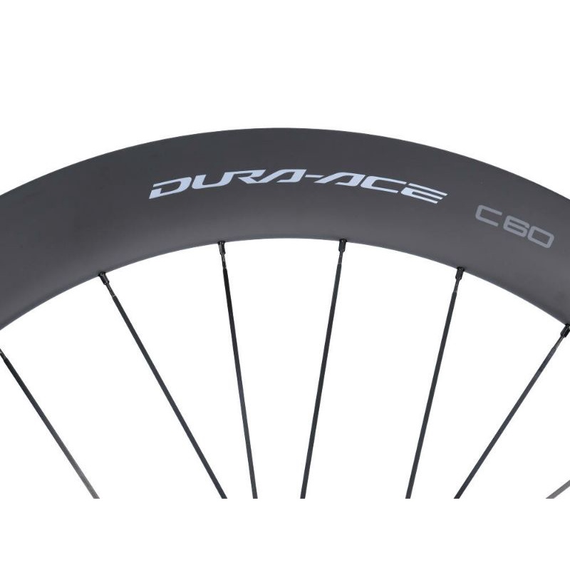 Dura-Ace Carbon Original Wheelset Shimano C 60 DuraAce Carbon R9270 C60 Disc Brake 11sp 12sp 700c Roadbike Balap Road Bike Discbrake