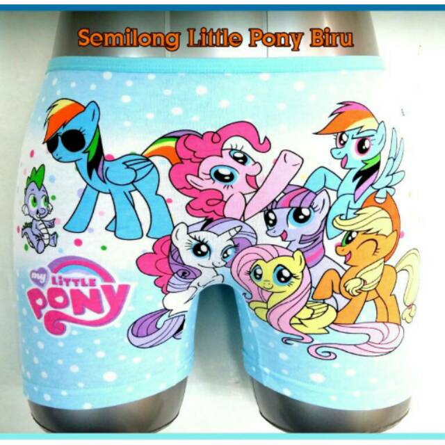 Boxer Jessie & Mike, Pony Biru