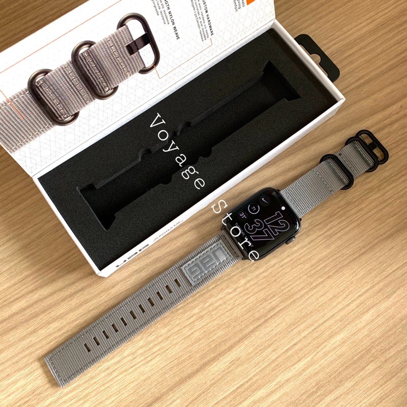 Strap Jam Tangan 22mm tali apple watch 42mm 40mm 4 5 NATO kanvas bkn original UAG armor gear 1:1