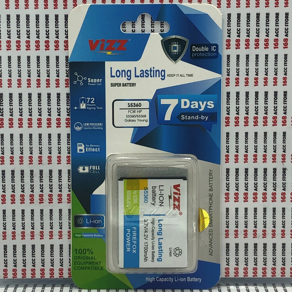 BATERAI SAMSUNG YOUNG DOUBLE POWER VIZZ / DOUBLE POWER BATERAI YOUNG