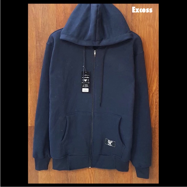 Jaket Zipper Dnf Navy / Sweater Pria / Sweater