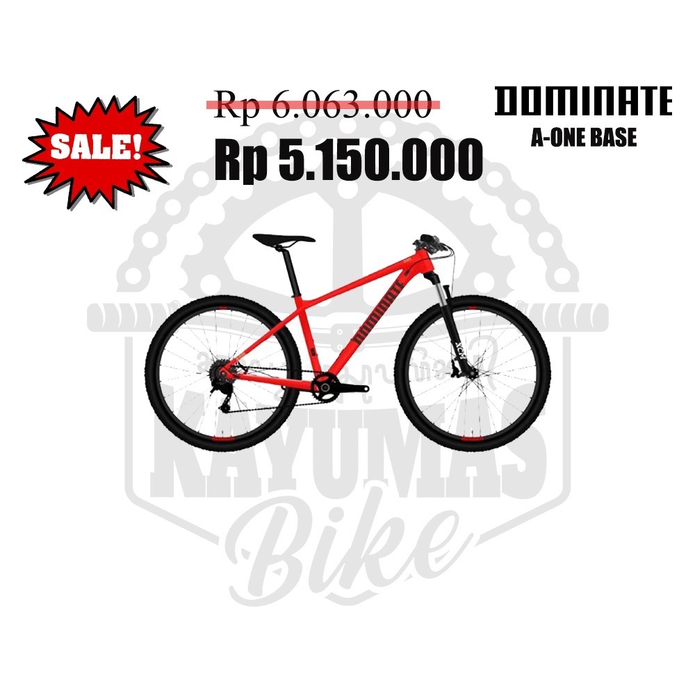 SEPEDA MTB 27.5 DOMINATE A-ONE BASE BOOST 1 x 10 SPEED