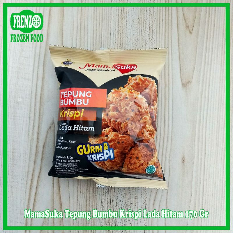 

MamaSuka Tepung Bumbu Krispi Lada Hitam