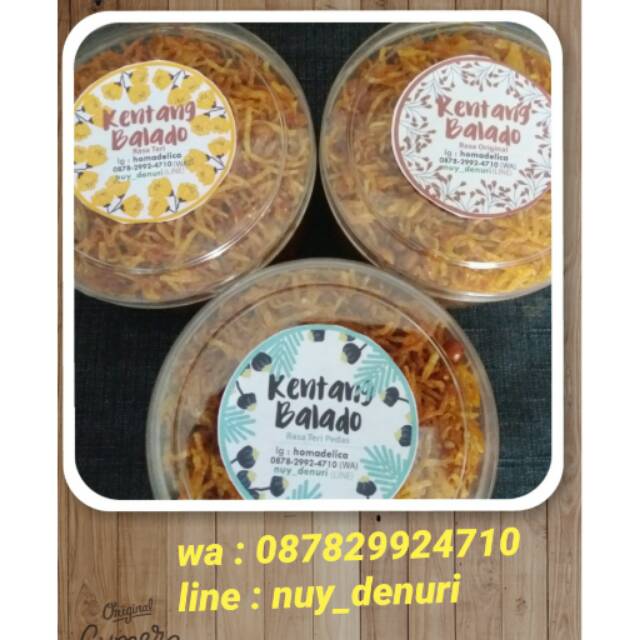 

Home made Trikado (teri kacang kentang balado)