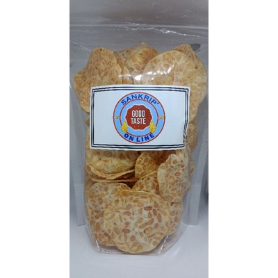 

Keripik Kripik Tempe Sagu Oven Bulet Bulat Asin Gurih Renyah (250gr)