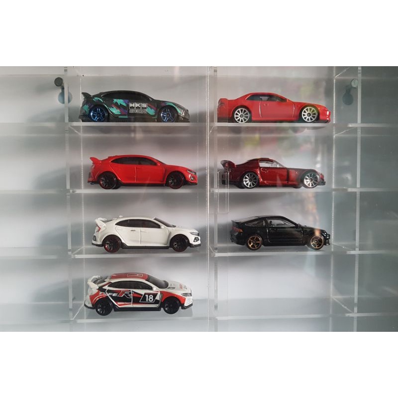 LOOSE HONDA HOT WHEELS PRELOVED MULUS BEKAS PAJANGAN DI RAK ORIGINAL MATTEL KOLEKSI DIECAST MAINAN M