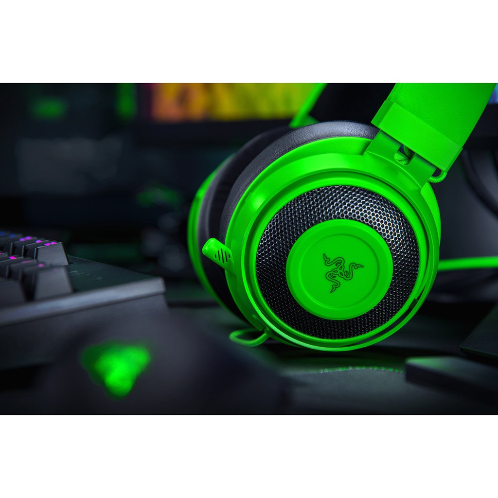 Headset Gaming RAZER KRAKEN Multi Platform Wired - GREEN