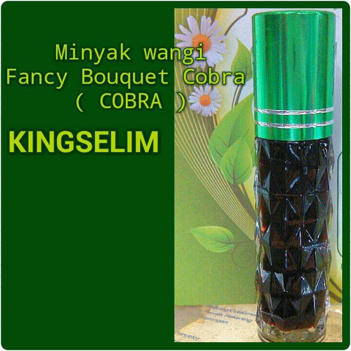 EXCLUSIVE MINYAK WANGI COBRA ( FANCY BOUQUET COBRA )- ASLI BIANG TERLARIS