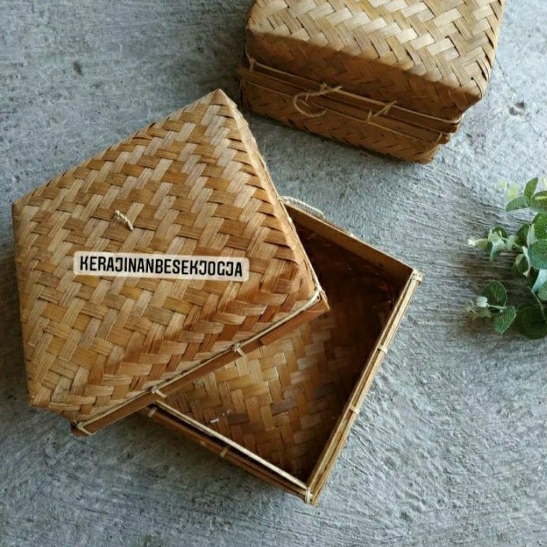 SOKASE BESEK ASAP | sokase versi ekonomis besek sokase anyaman bambu box hantaran