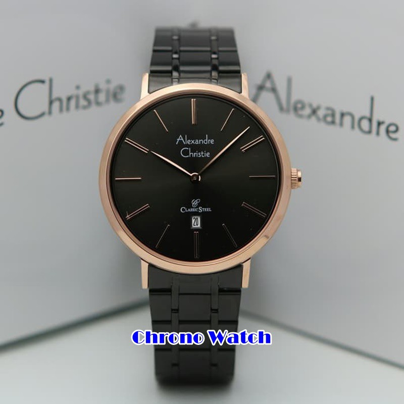 Jam Tangan Pria Alexandre Christie AC 8597 MD BBRBA Original / Alexander Christie 8597