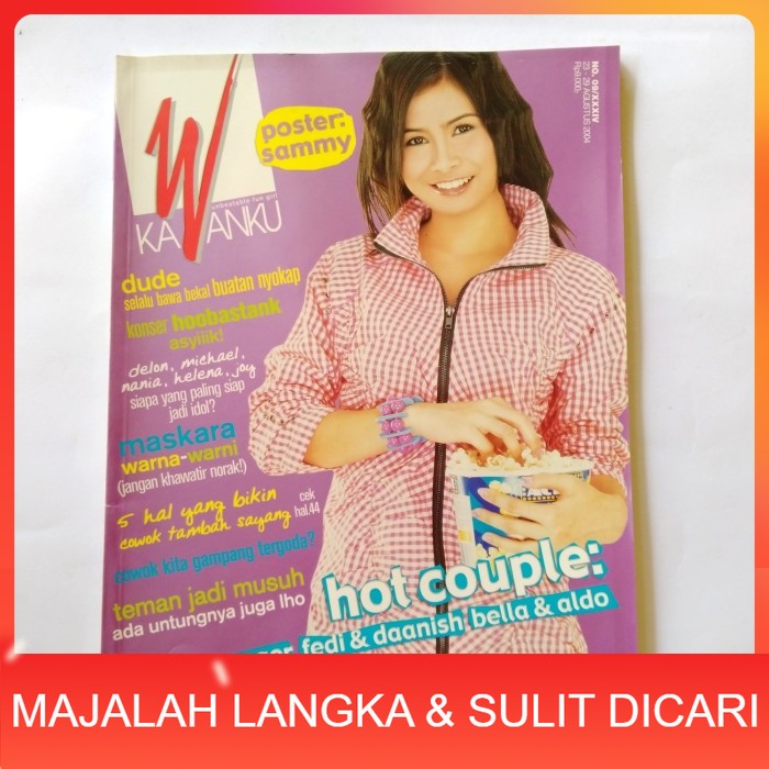 Majalah KAWANKU No.9 Agu 2004 Cover JESSICA FRANSISCA Langka