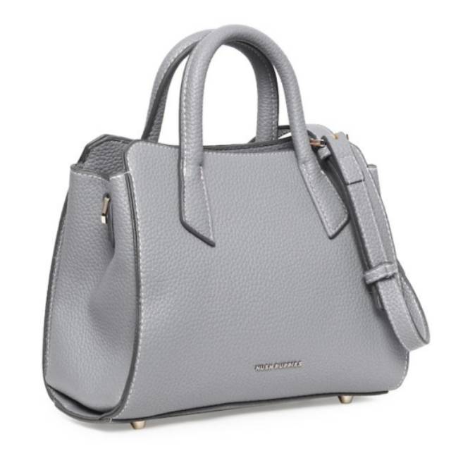 (NEW) Hush Puppies tas wanita Luna satchel light grey Ori