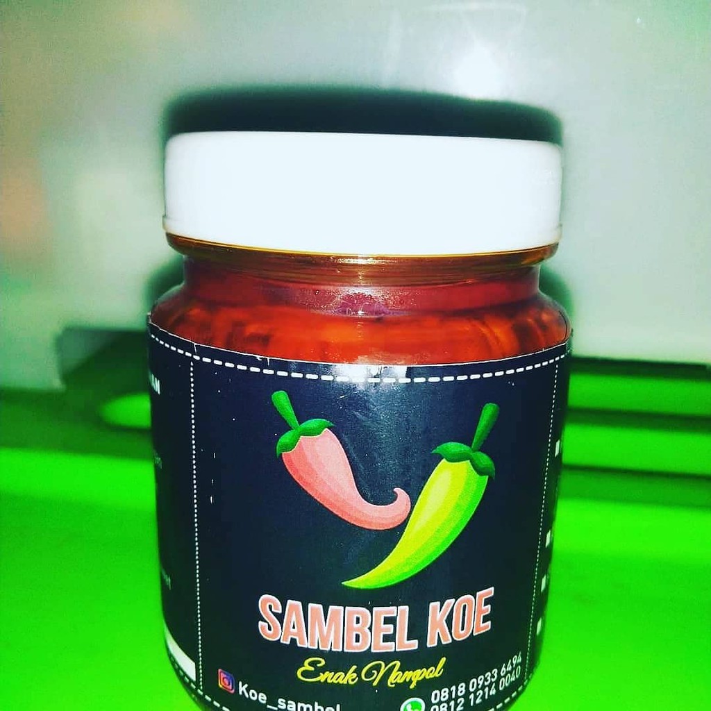 

Paket 4 varian(Pete ijo, sambal bawang, teri ijo, rebon ijo)