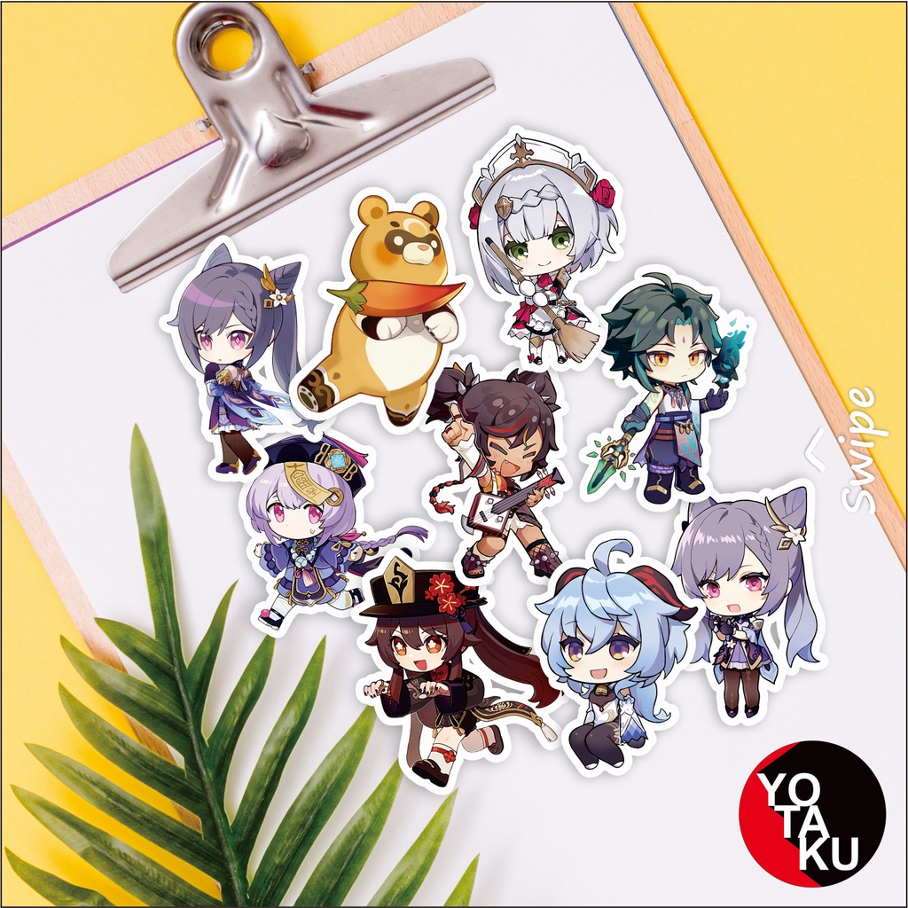

Stiker Sticker Anime Merchandise Anime Genshin Impact SA12009 YOTAKUSHOP