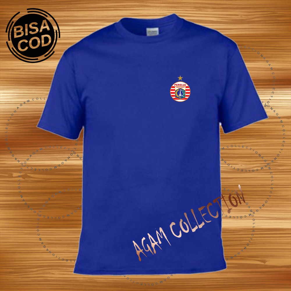 Agam Collection Baju Kaos Distro Logo FC 3 Text Printing Lengan Pendek  Premium Quality