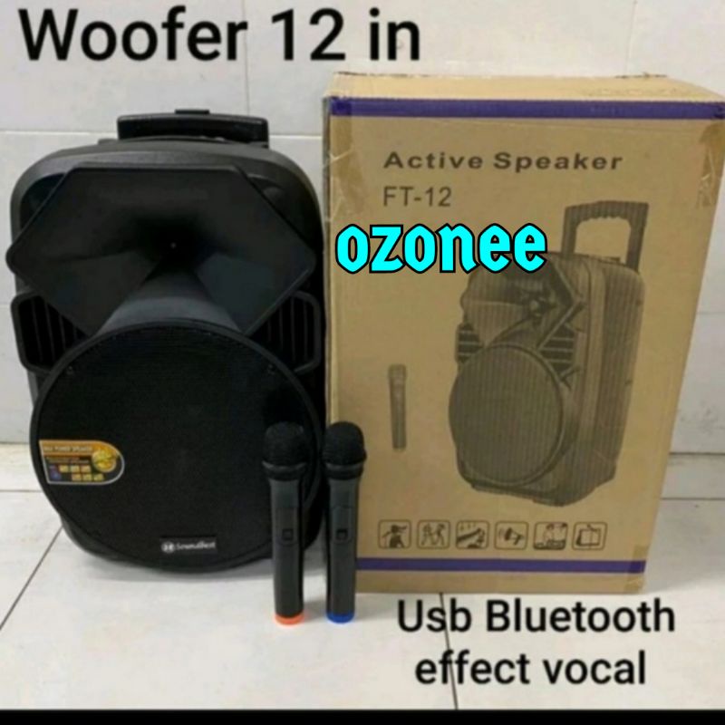 SPEAKER PORTABLE WIRELESS SOUNDBEST FT 8 ORIGINAL 8 INCH