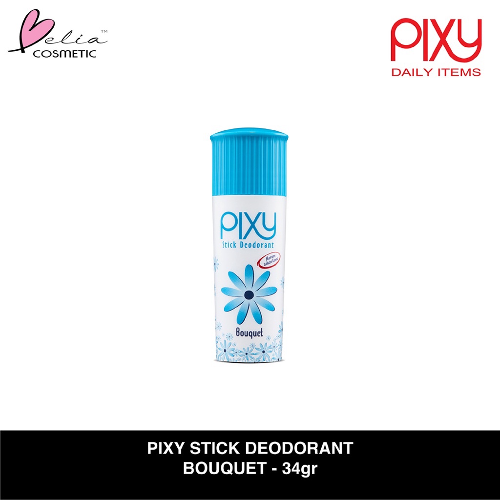 ❤ BELIA ❤ PIXY Stick Deodorant 34g | Pengharum Ketiak | Anti bau badan | BPOM