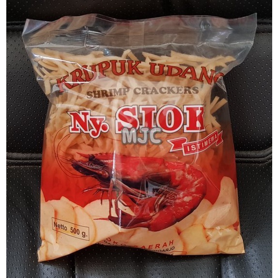 

Krupuk Udang NY.Siok Stick Gram