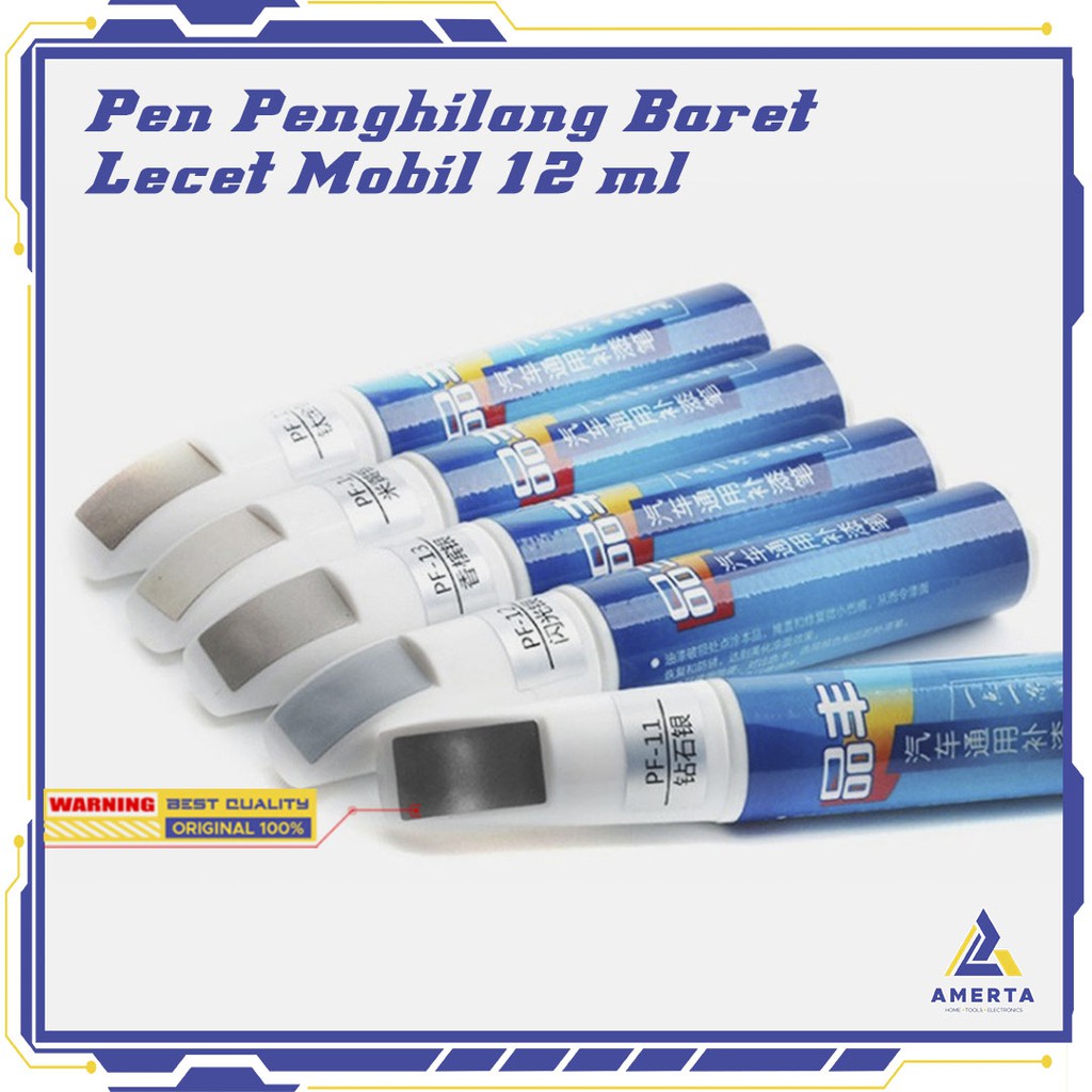 Cat Spidol Penghilang Baret Lecet Cat Mobil Car Scratch Repair Pen 12ml Vieruodis